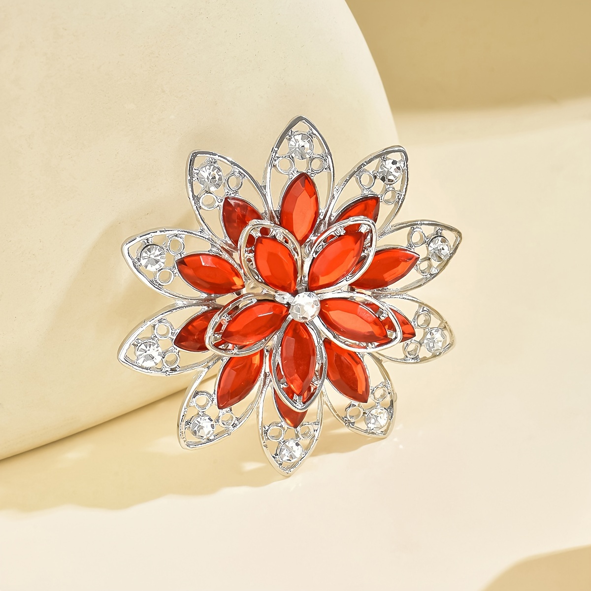 Everyday Floral Embellished Ring for Parties & Weddings